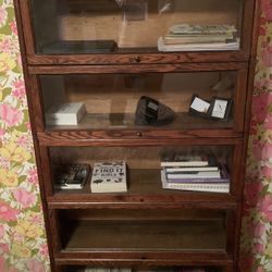 Vintage Barrister Bookcase