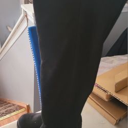 Thigh High Chunky Heel