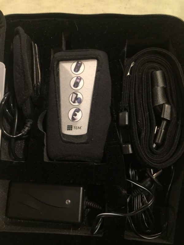 New St. Jude Eon patient programmer for neurostimulation system and mini charging system