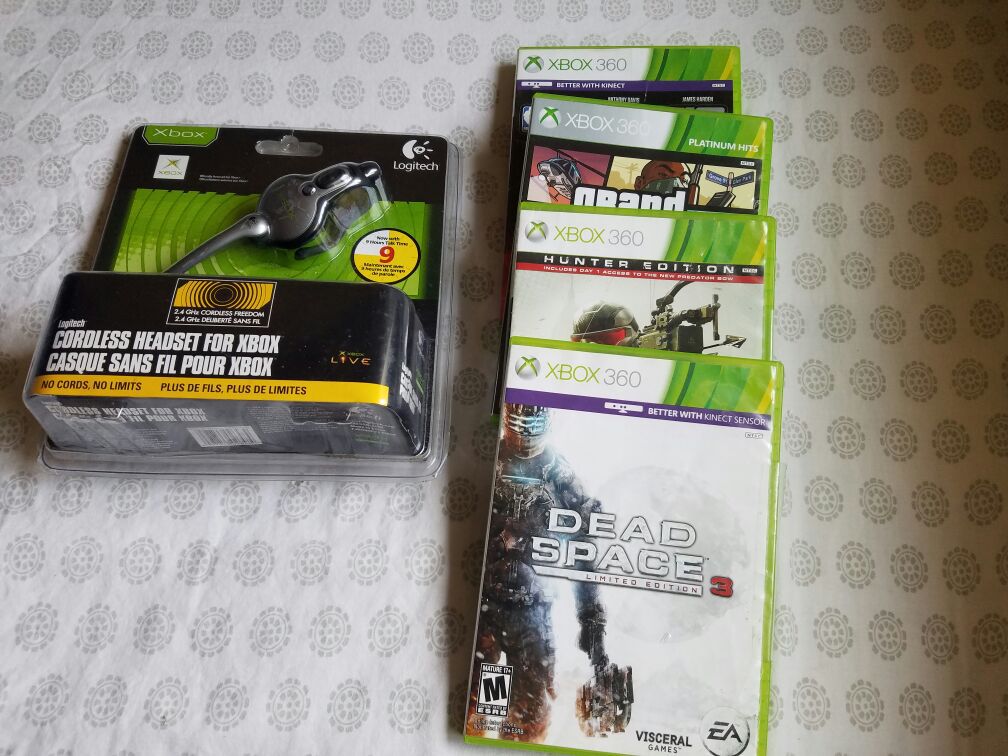 Xbox 360 games with headset