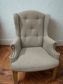 Modern Wingback Accent Chair