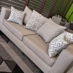 Nice 2pc Sofa Couch set (DELIVERY AVAILABLE)