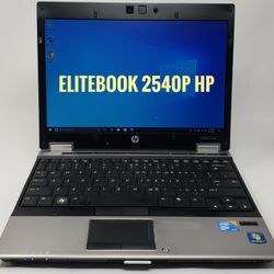 HP EliteBook 2540P Mini Laptop Windows 10