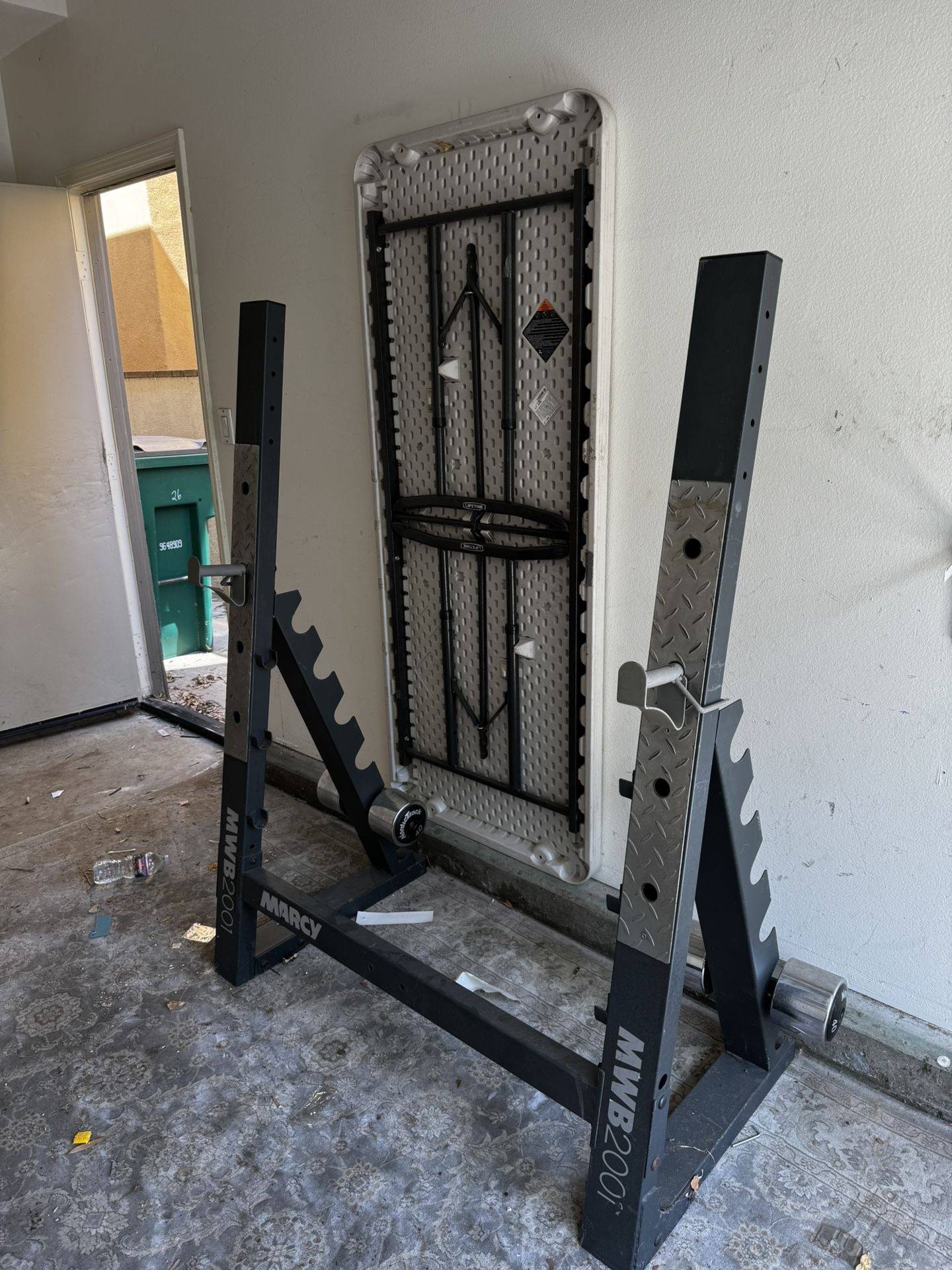 Bench Barbell Rack