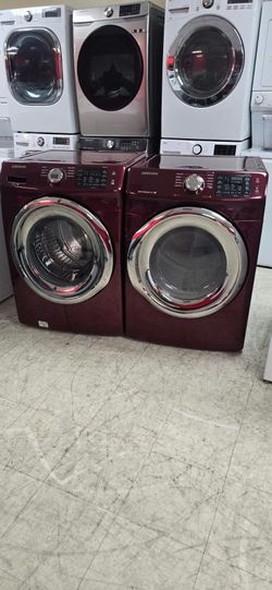 Samsung Front Load Washer and Dryer Set