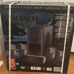 Valencia Complete 6 Piece Smart Surround Sound
