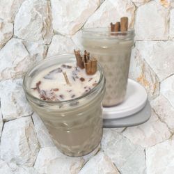 Cinnamon Bark Scented Soy Candles- 8 Oz 