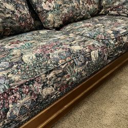 Floral Pattern Couch