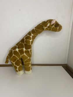 16” Plush Giraffe Stuffed Animal Toy – Soft Long-Neck Safari Animal