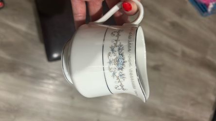 Blue floral Diane Japan china porcelain