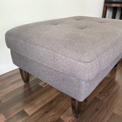 Grey Ottoman 