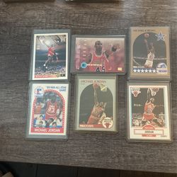 Michael Jordan card collection 