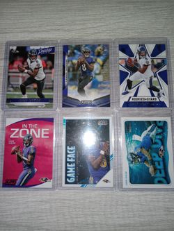 Lamar Jackson 6 Card Lot (All 6 For $15)
