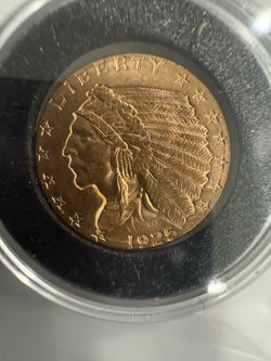 1925-D $2.5 Gold Indian AU/BU - Pre-33