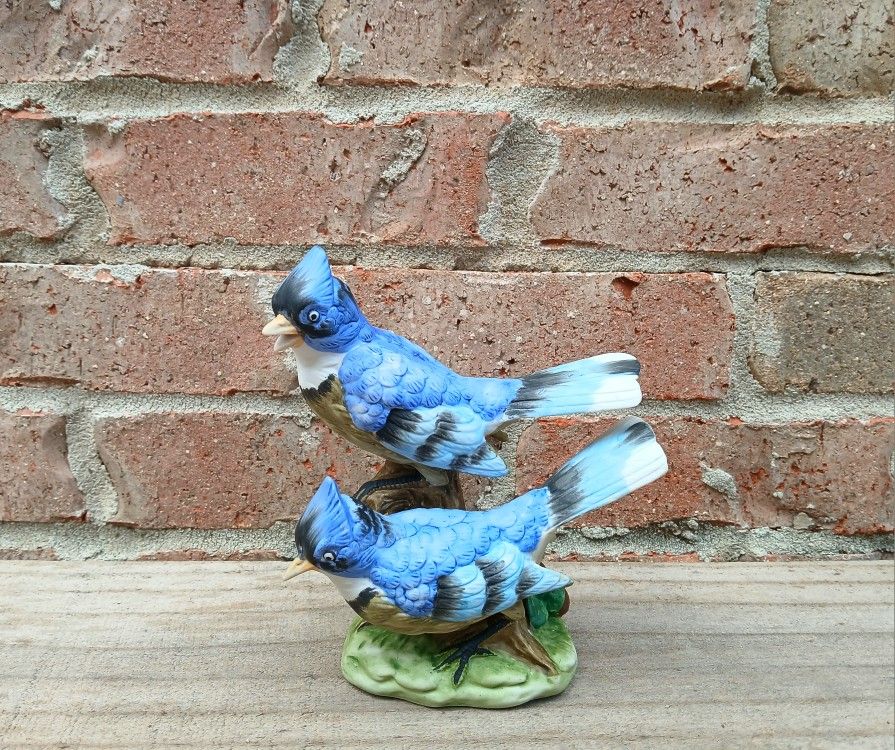 Vintage Ucago Blue Jays Figurine 