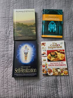Spiritual books + cookbook