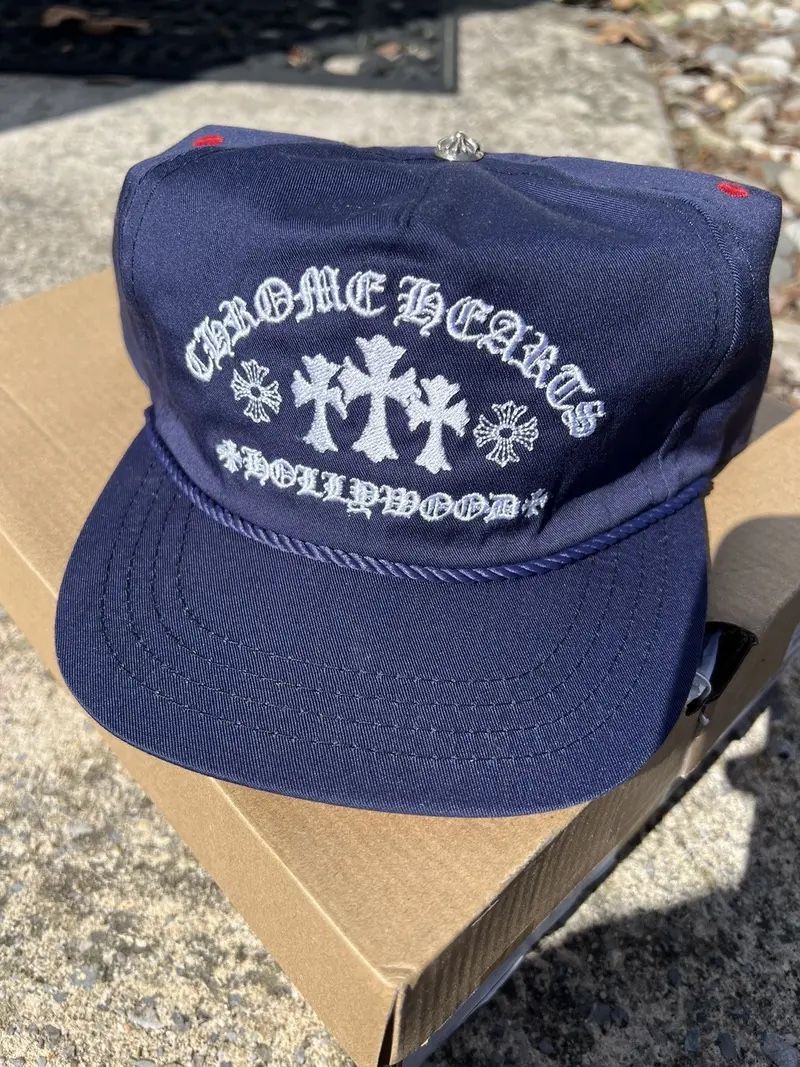 Chrome Hearts Gas Station Cap Navy Blue