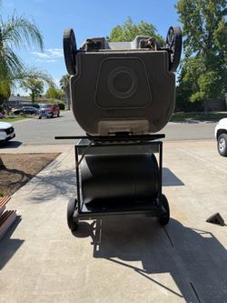 Trailer bin cleaner project