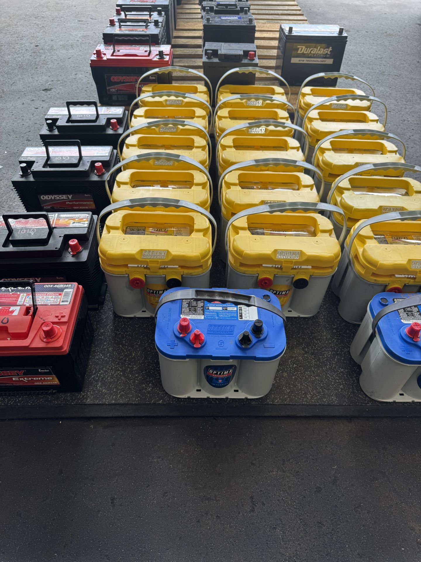 OPTIMA Batteries OPT8014-045 8014-045 D34/78 Yellow Top Dual Purpose car truck Battery.  Bateria Para Carro o Camioneta Model 34 78 Universal with Top