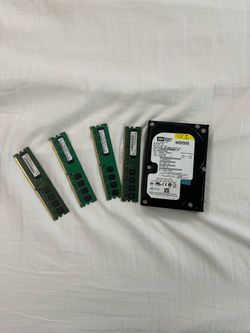 Hard drive & Ram