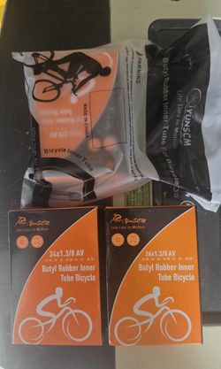 BICYCLE TUBES, NEW