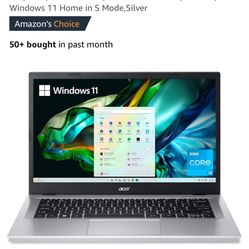 Acer Aspire 3 A314-36P-35UU Slim Laptop | 14.0" Full HD IPS Display | Intel Core i3-N305 Processor | Intel UHD Graphics | 8GB LPDDR5 | 128GB NVMe SSD 