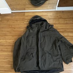 Brand New 5.11 Tactical Dark Green Rain Coat XL Open Box Never Used $350