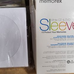 150 Cd/DVD Sleeves