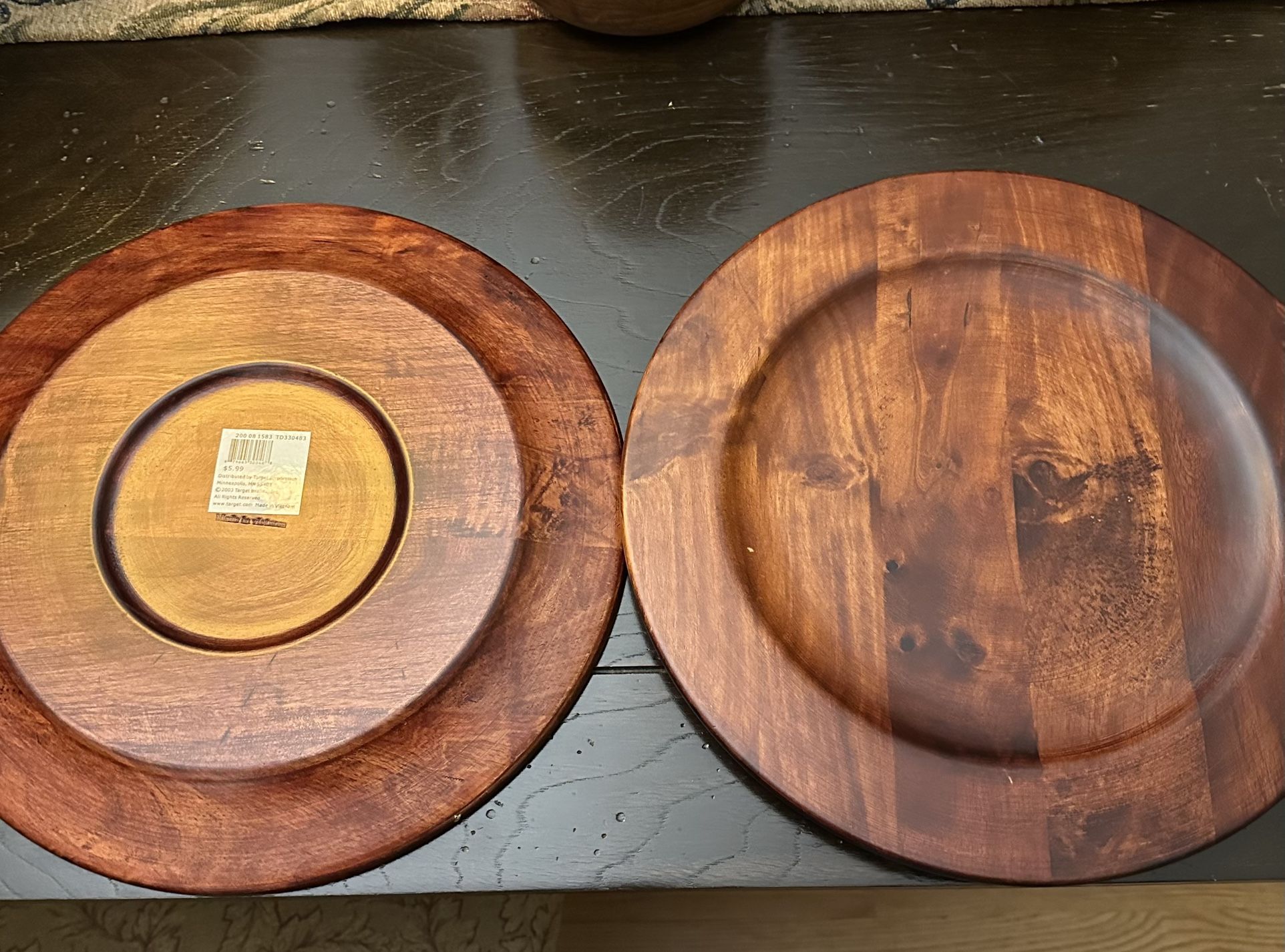 Plate Charger - Wood