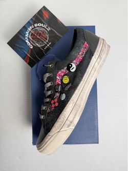 Vans Old Skool 36 Souvenir Black Size 12 Men New Shoes Black White