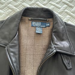 Polo by Ralph Lauren 100% Leather jacket