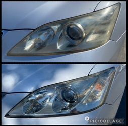 Headlight restore pair kit