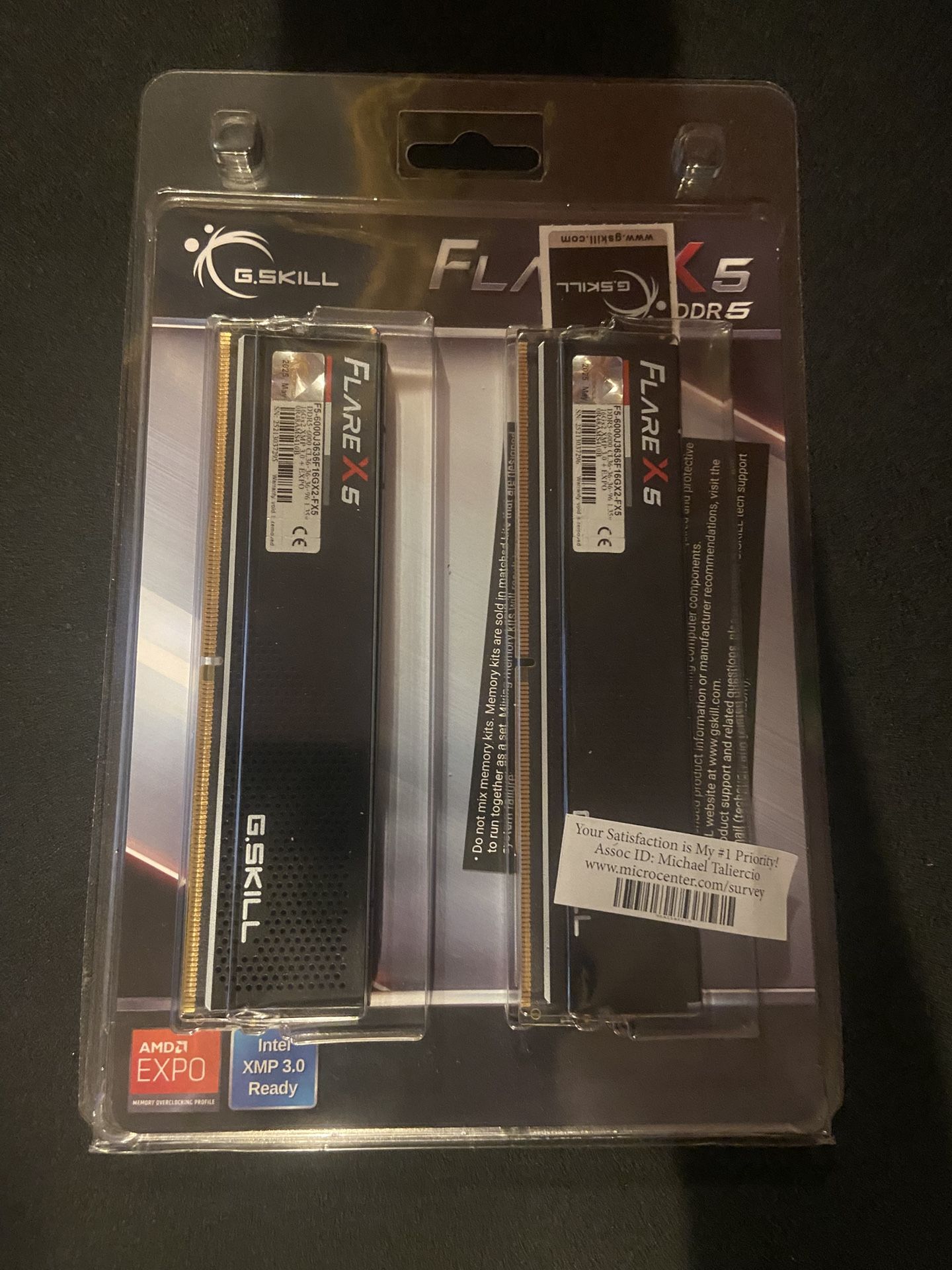 G.Skill 32gb ddr5 6000mhz