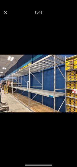 Shelving storage rack