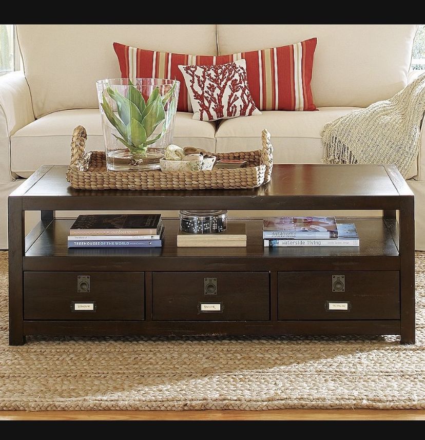 Pottery Barn Rhys Coffee Table