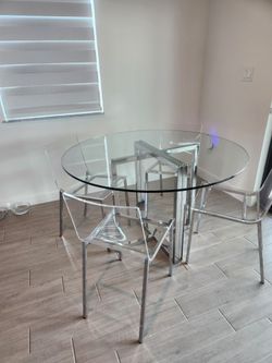 Acrylic chairs
