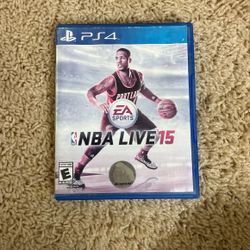 NBA Live 15 (Sony PlayStation 4, 2014) Sony PS4 Complete