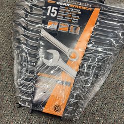 15 Piece Gear Wrench