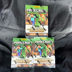 3x Minecraft Blaster Boxes