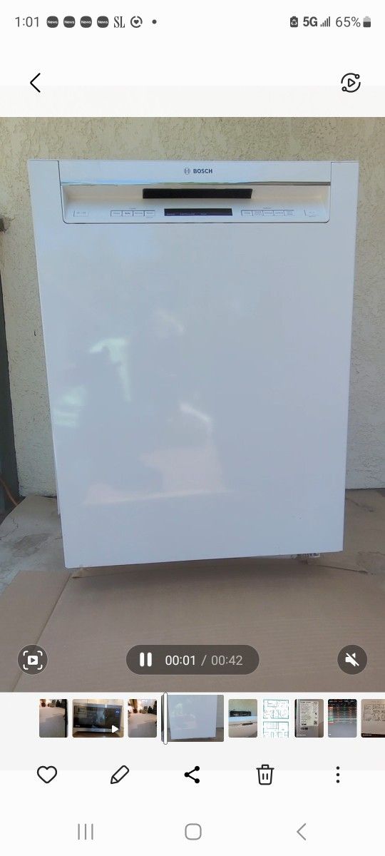 Bosch dishwasher