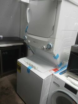 New GE 27 Stackable Washer Dryer