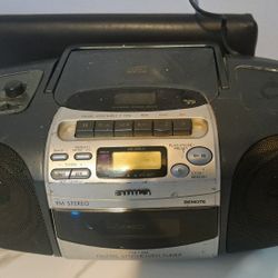 Vintage (Circa 1997) AIWA CSD-ED20U Compact Disc Stereo Radio Cassette  Recorder