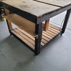 Rolling Work Table 51x45