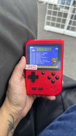Handheld 500 Video Games Great For Gifts