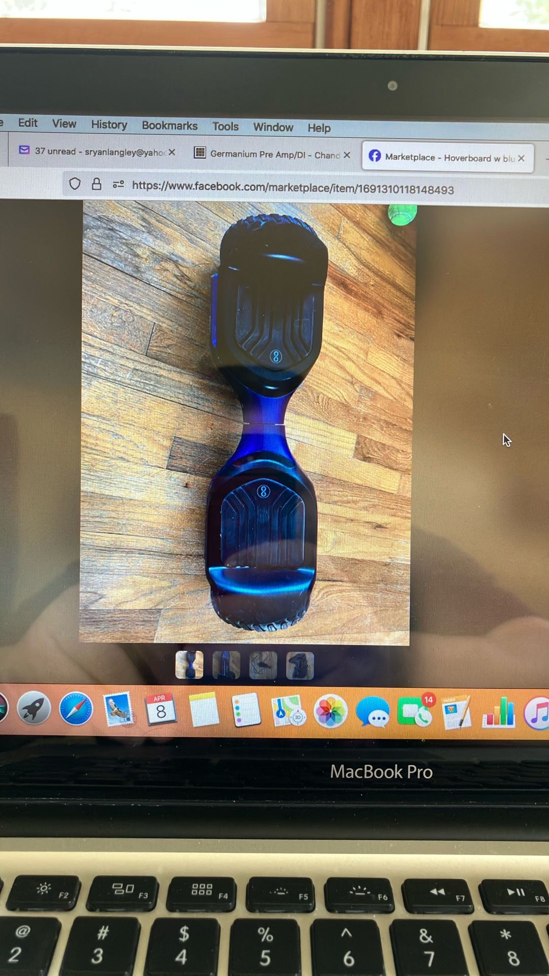 Hover Board With Bluetooth Speaker