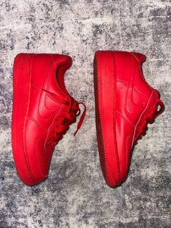 Nike Air Force 1 Triple Red Sneakers