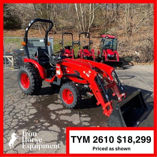 Brand NEW TYM T2610 Tractor With Front LOADER