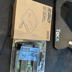 Ego 5.0 AH battery + Fast Charger