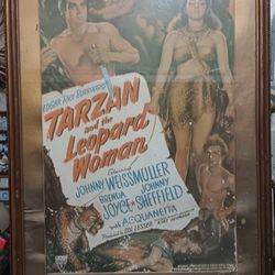 1936 Tarzan And The Leopard Woman Movie Poster