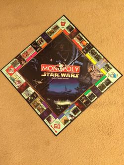 Star Wars Monopoly Piece!!! Game board!!!